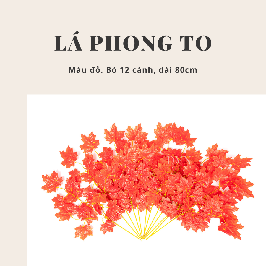 Lá phong giả to trang trí - DVN