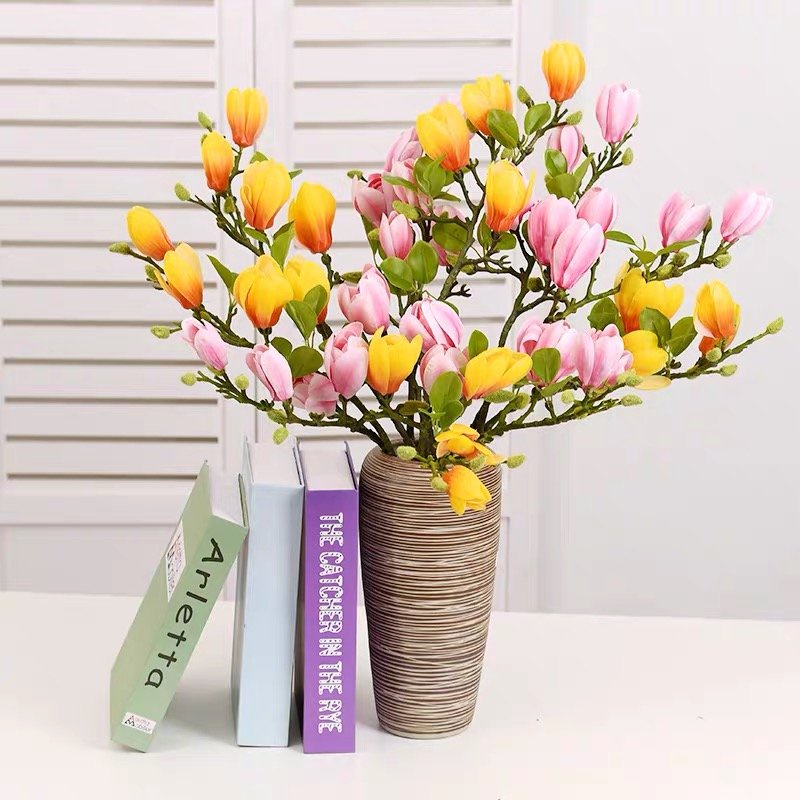 Mộc lan nụ giả trang trí cắm bình - DVN 12