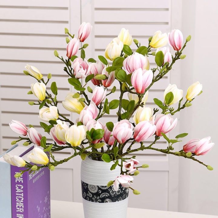 Mộc lan nụ giả trang trí cắm bình - DVN 11