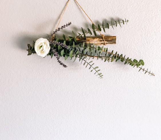 cành lá táo dài giả trang trí - DVN 5