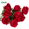 hoa hồng nhung giả trang trí decor - DVN 7