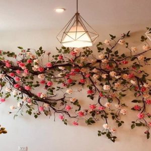dây hồng leo giả trang trí decor - DVN 1