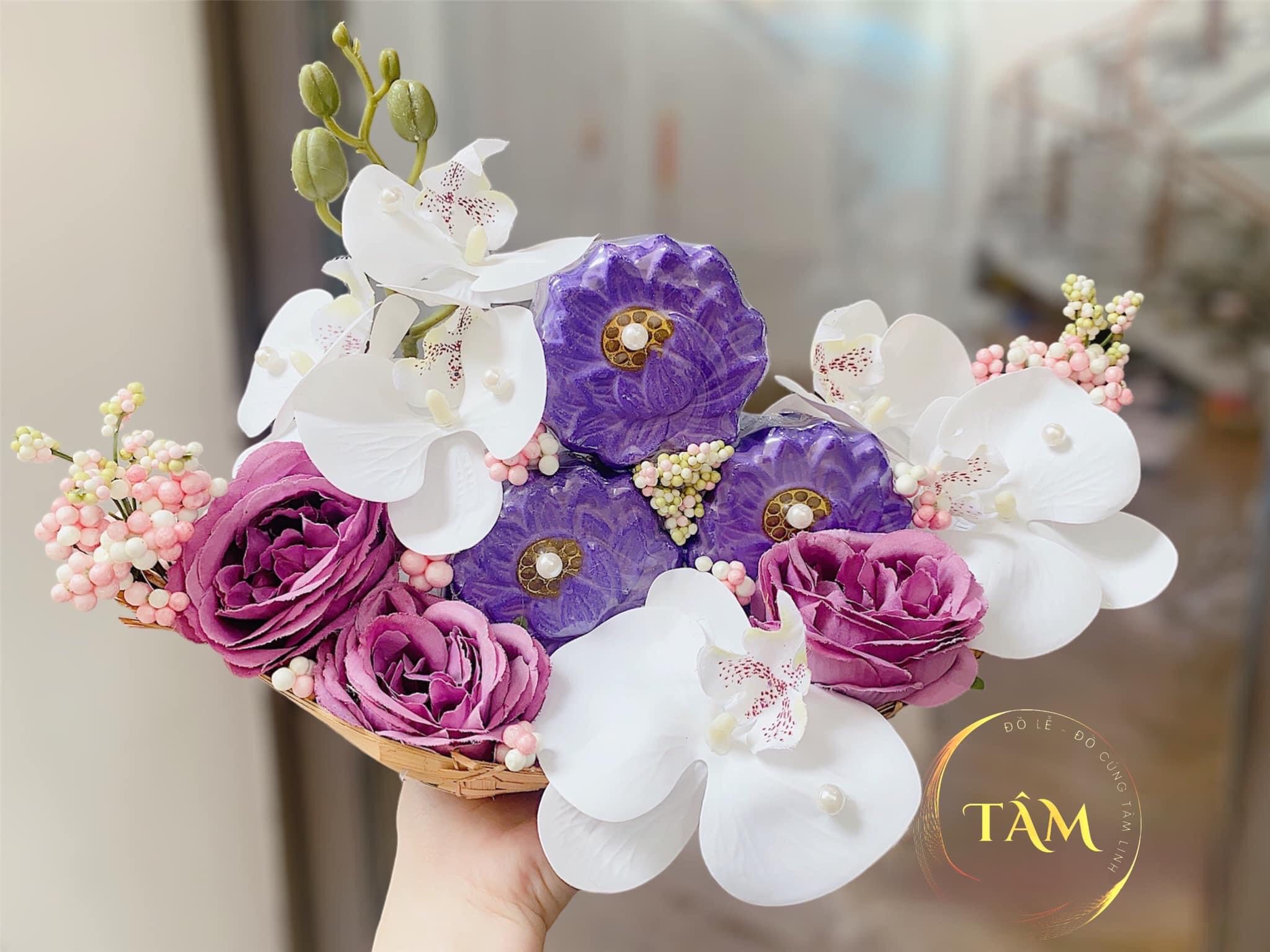 Hoa lan hồ điệp giả trang trí - DVN 16