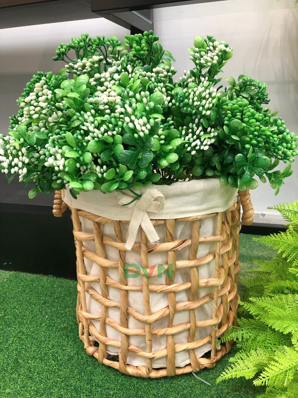 cành lá hoa ngâu trang trí giá rẻ - DVN 7