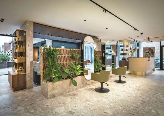 ý tưởng trang trí salon, spa từ hoa lụa nhân tạo - DVN tổng kho hoa lụa 3