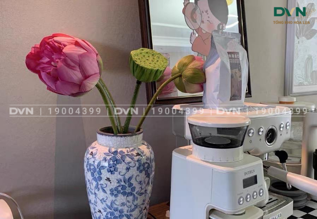Ứng dụng của hoa sen giả trong trang trí