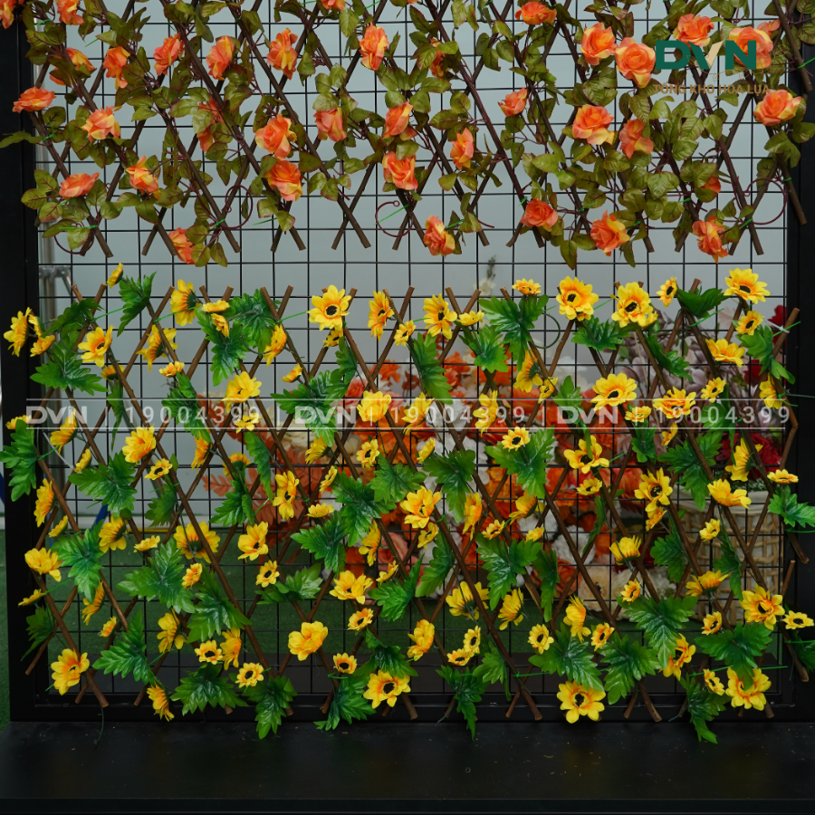 Hàng rào hoa hướng dương nhân tạo