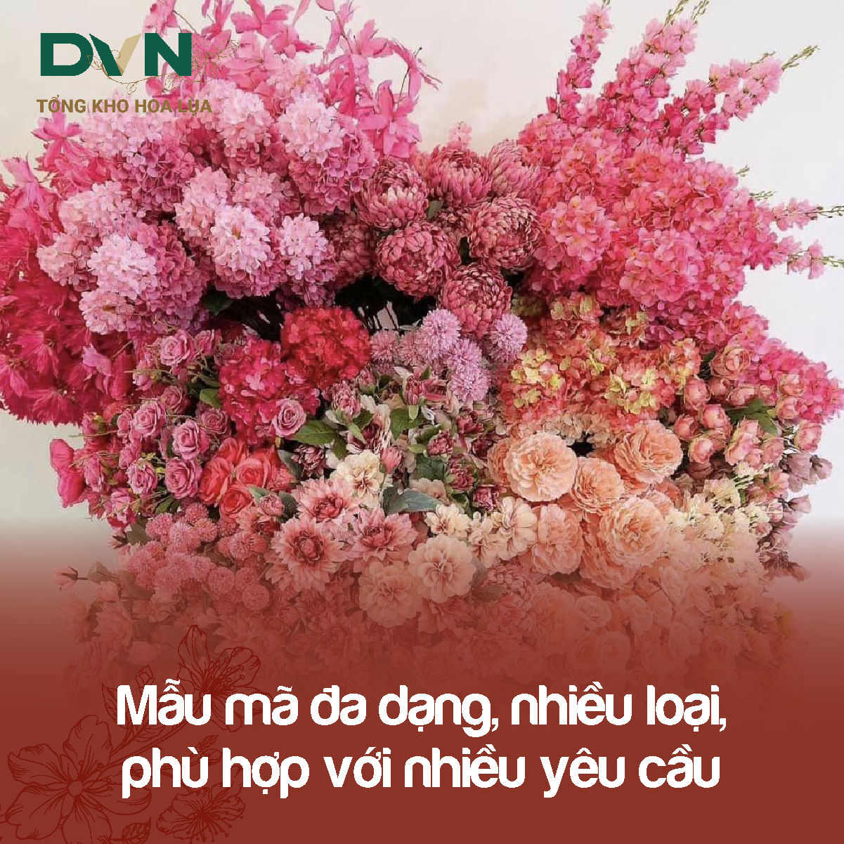 Trang trí đám cưới bằng hoa lụa - Tiện lợi đủ đường! 