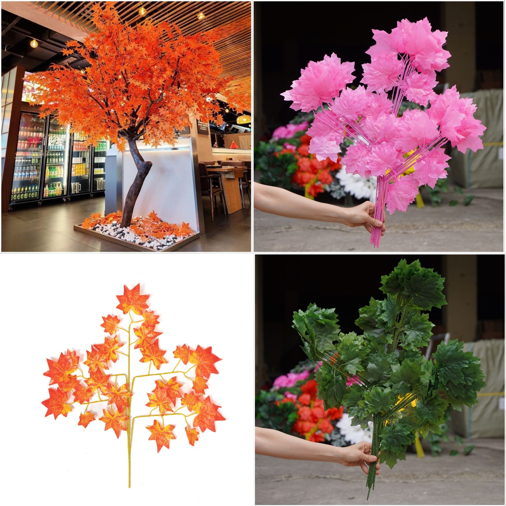 Lá giả trang trí